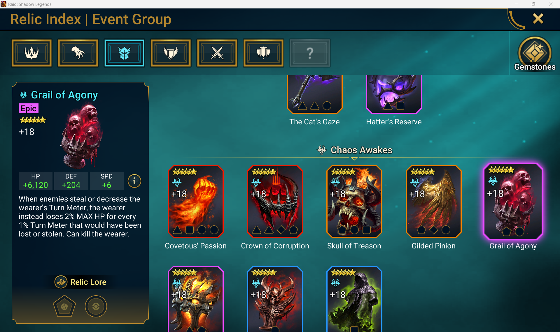 Relic Deep Dive | Raid Forum